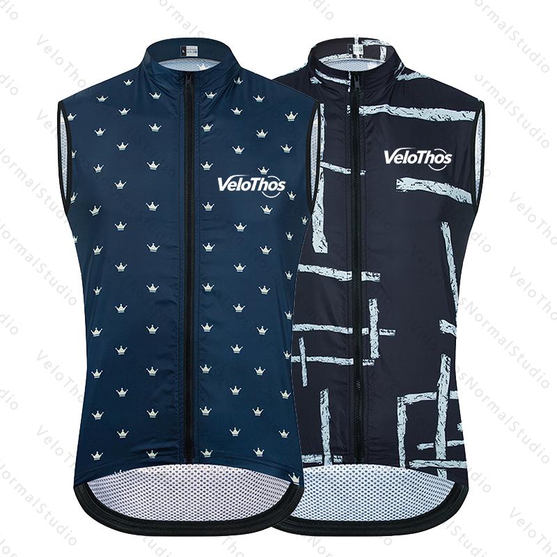 Padded Vest Gilet - VeloThos Bisiklet Yeleği Rüzgar Geçirmez Spor