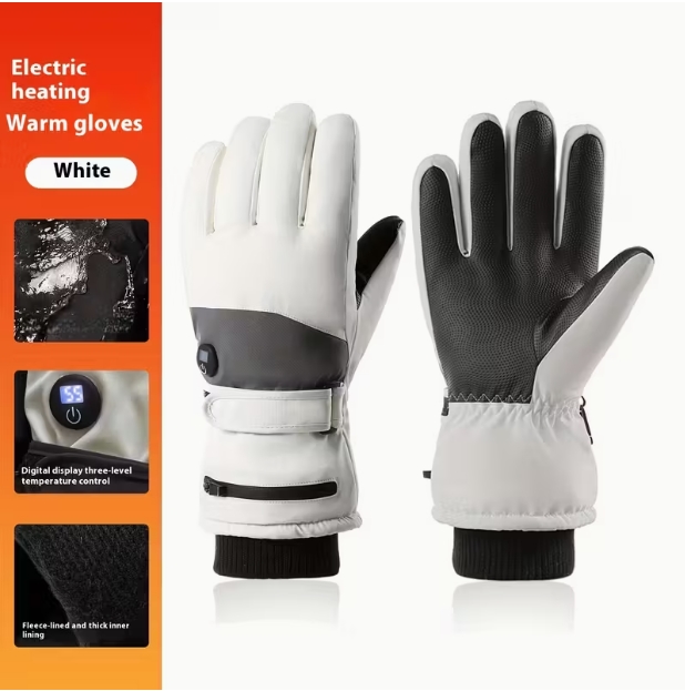 Heated Gloves Electric - Erkekler İçin Kışlık Elektrikli Isıtmalı Eldivenler