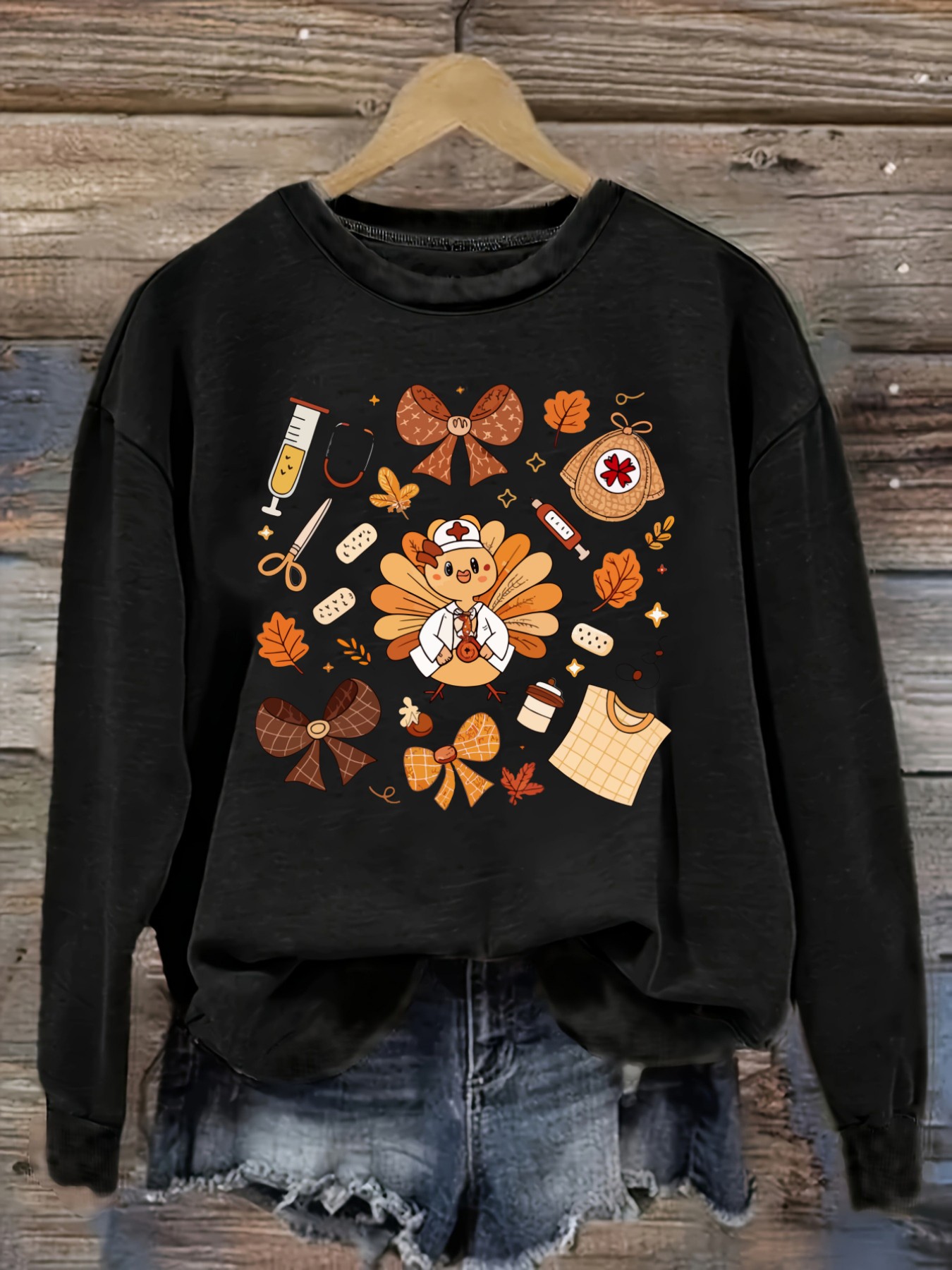 Winter Clothing Cute - Kadın Günlük Uzun Kollu Bisiklet Yaka