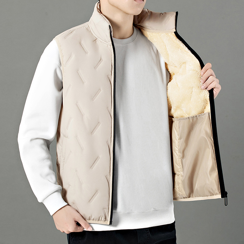 Padded Vest Gilet - Erkek Kışlık Polar Astarlı Kapitone Dolgulu