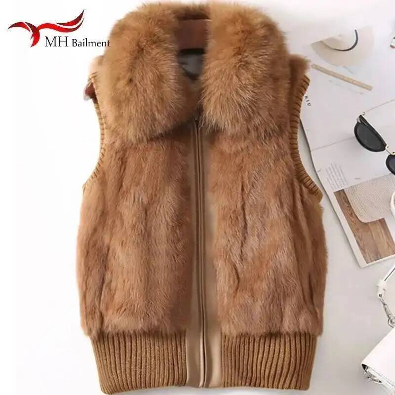 Winter Clothing Offer - Kadınlar için gerçek tavşan kürk ceket