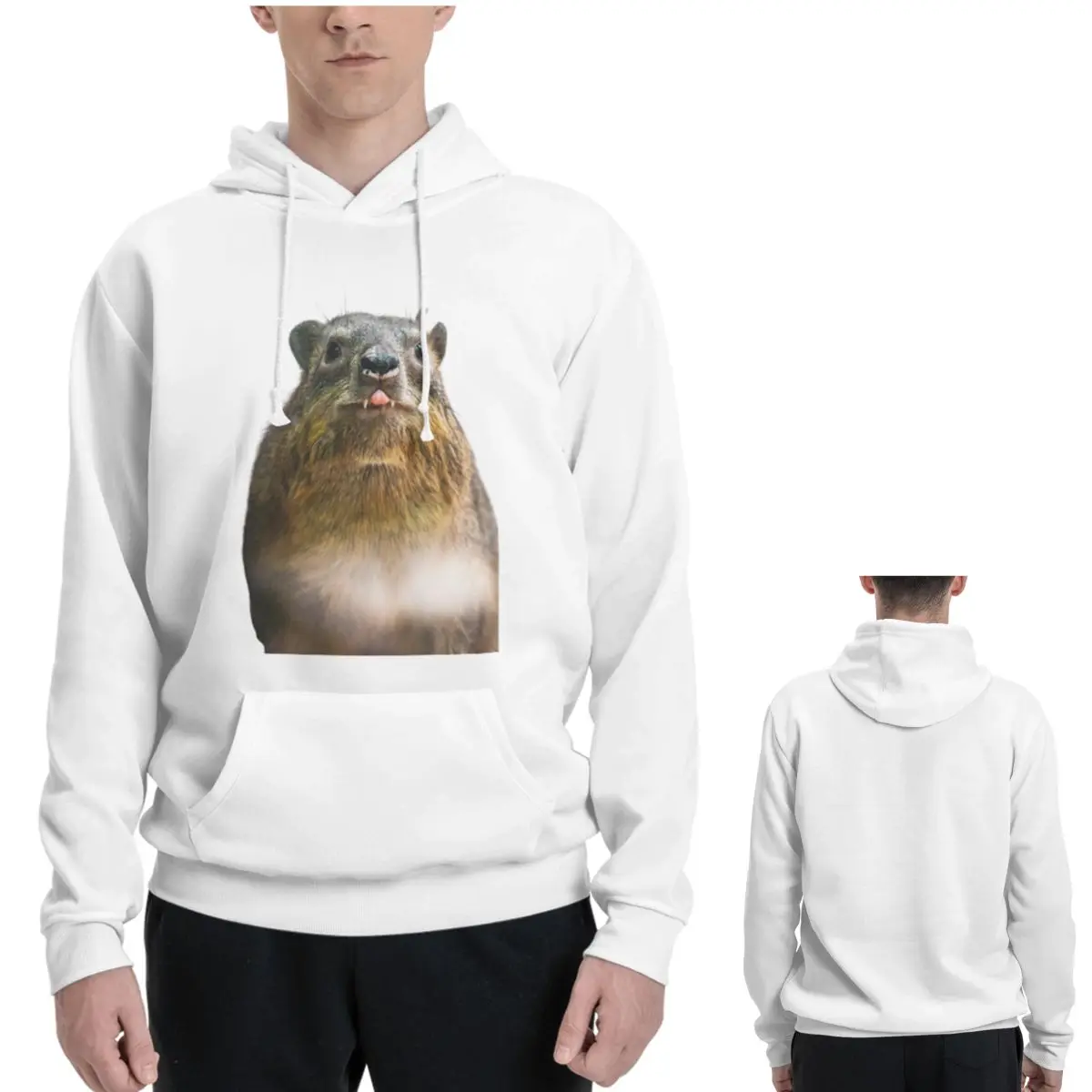 Winter Clothing Photo - Rock Hyrax Fotoğraf Sevimli Vampir Patates