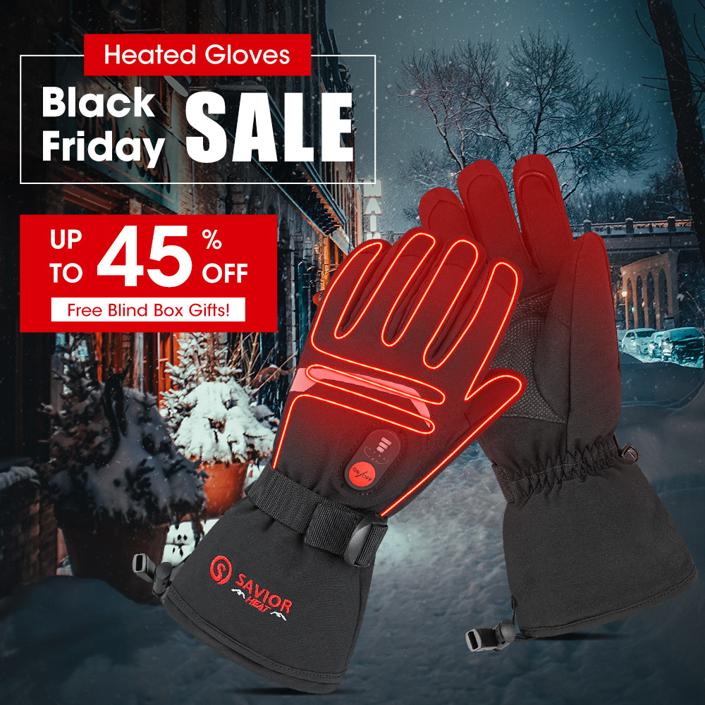 Heated Gloves Electric - Kar geyik kış ısıtmalı eldiven kadın