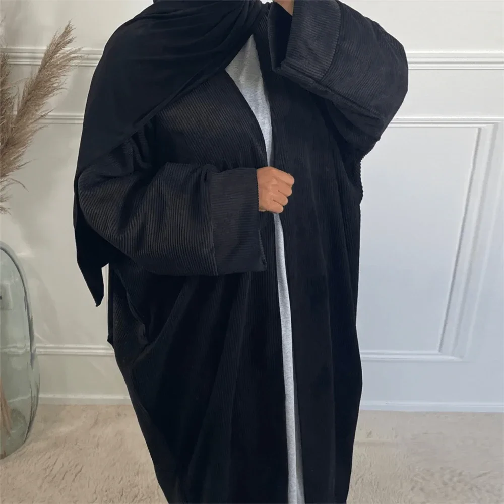 Kışlık Abaya Korduroy Müslüman - Winter Clothing Dubai incelemesi ve fiyatı