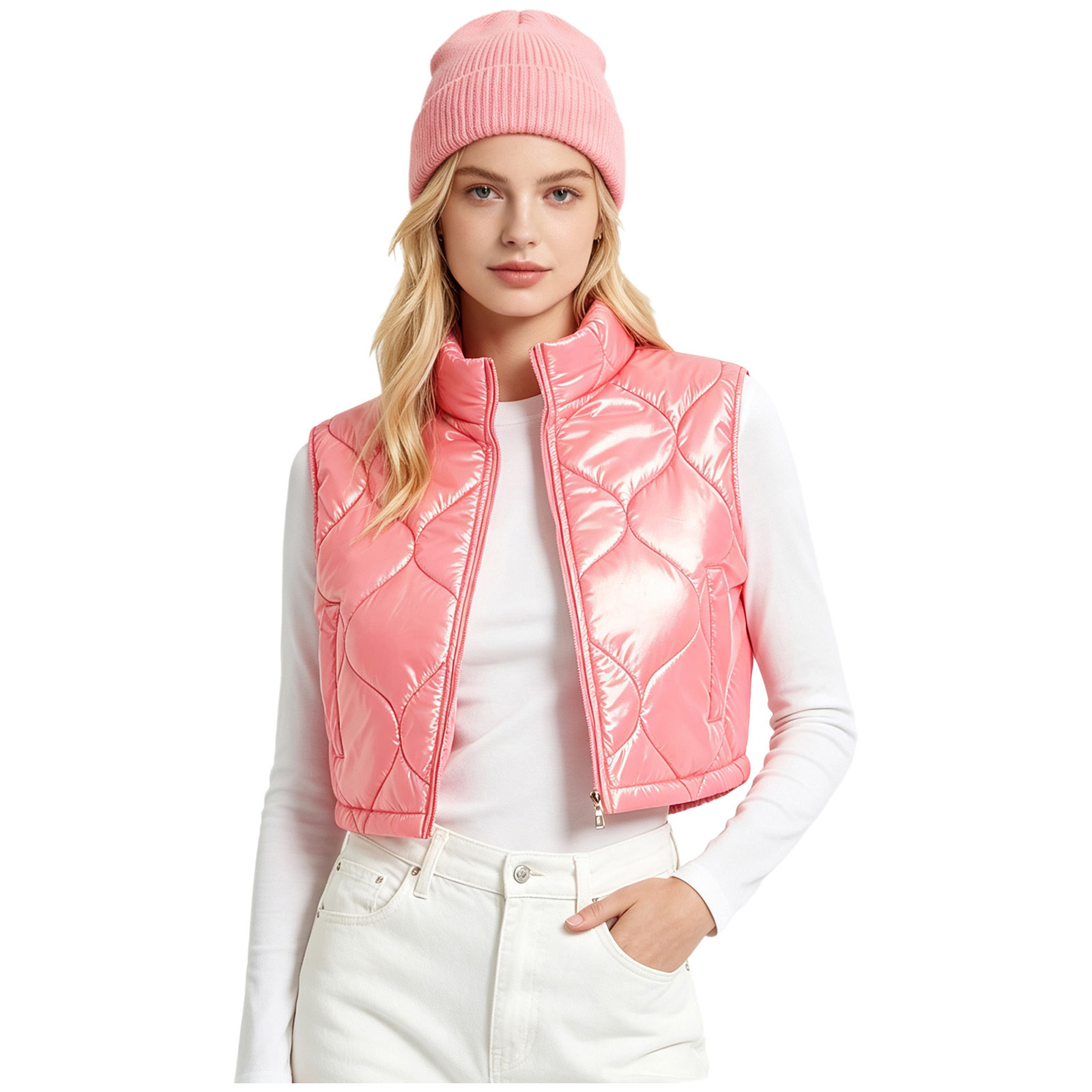 Kadın Kısa Montlar Yelek Kolsu - Padded Vest Gilet incelemesi ve fiyatı