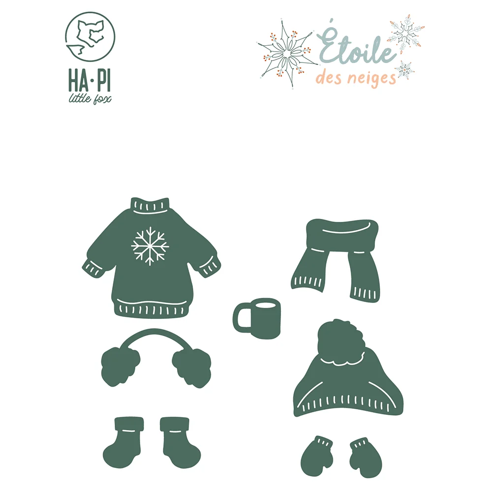 Kışın Hapi kesme kalıpları, DI - Winter Clothing Photo incelemesi ve fiyatı