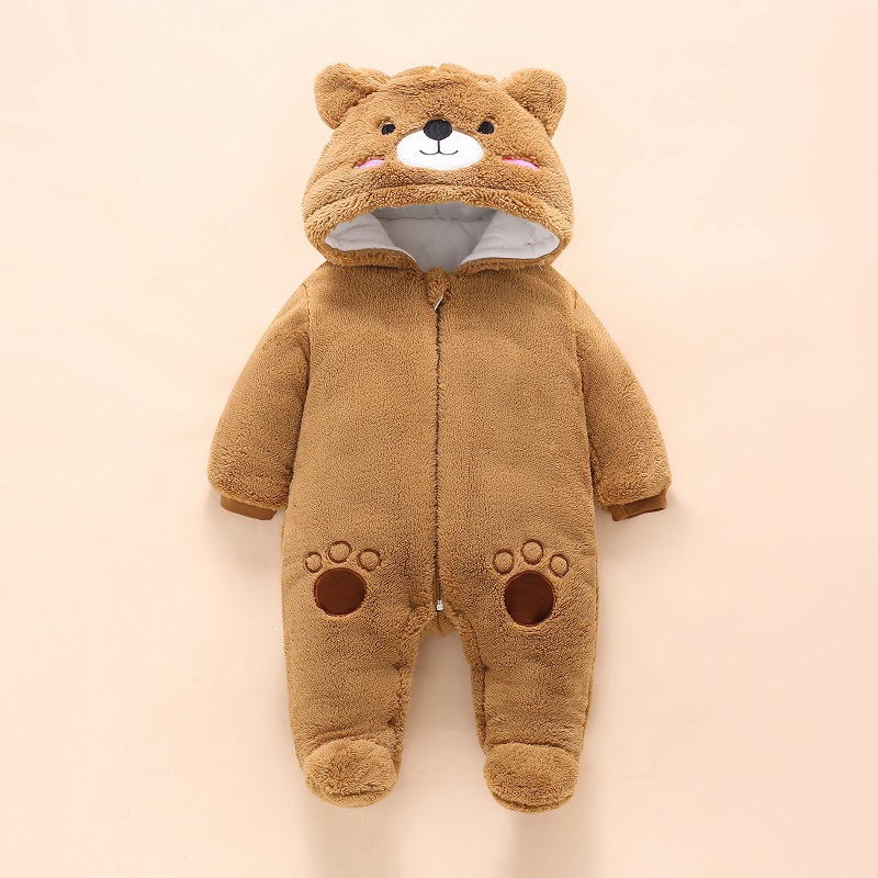 0-12M bebek tulum sevimli ayı  - Winter Clothing 1 Year Old incelemesi ve fiyatı