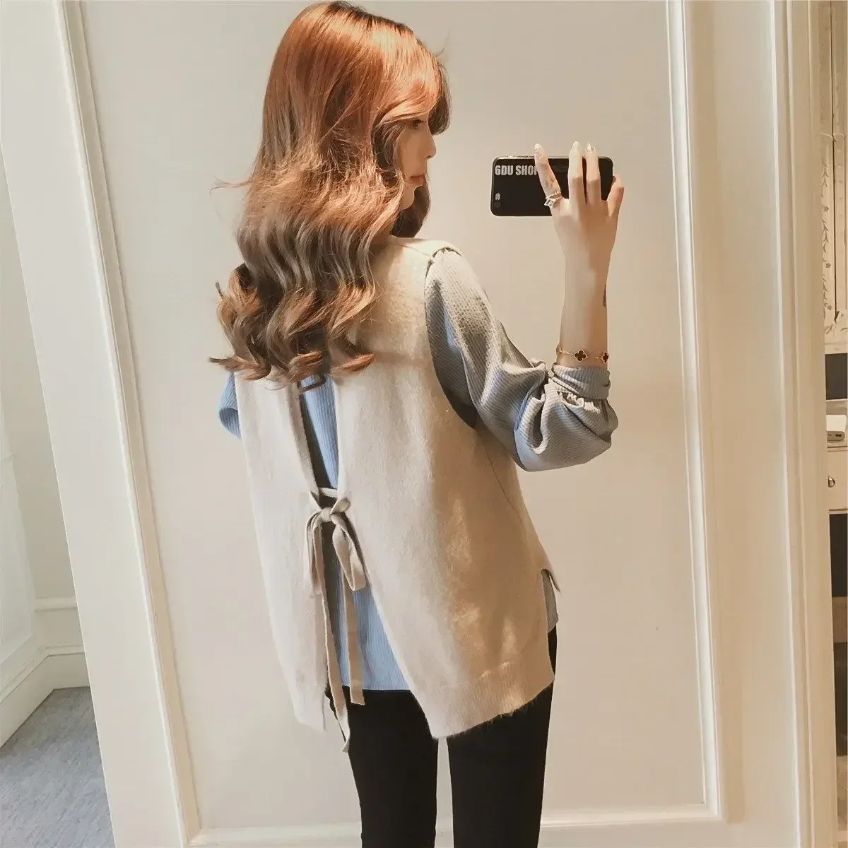 Yelek kore tarzı giyim moda ör - Winter Clothing Offer incelemesi ve fiyatı