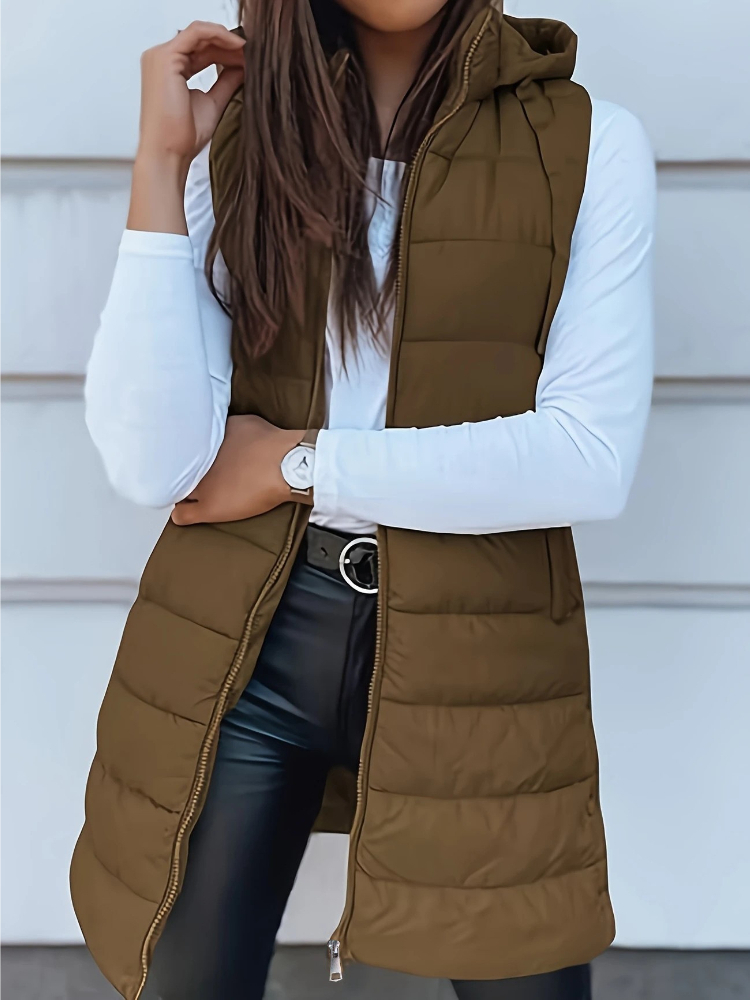 Sonbahar Kış Kadın Yeleği Günl - Padded Vest Gilet incelemesi ve fiyatı
