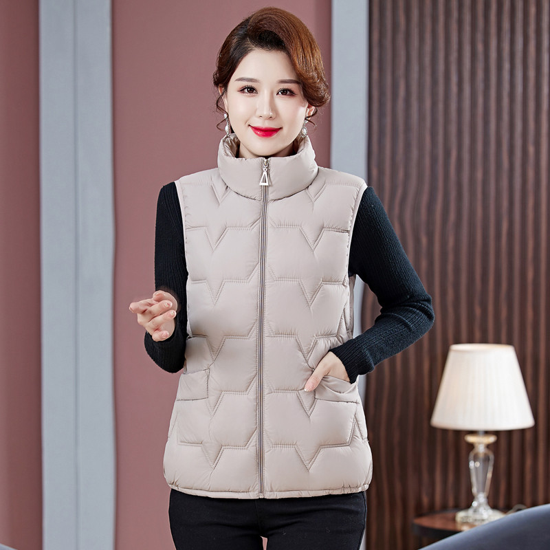 Kadın Büyük Beden Dik Yaka Dol - Padded Vest Gilet incelemesi ve fiyatı