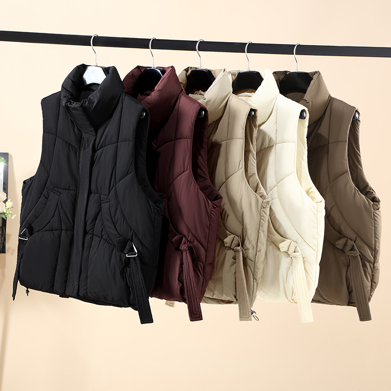Kadınlar Yüksek Dik Yaka Kapit - Padded Vest Gilet incelemesi ve fiyatı