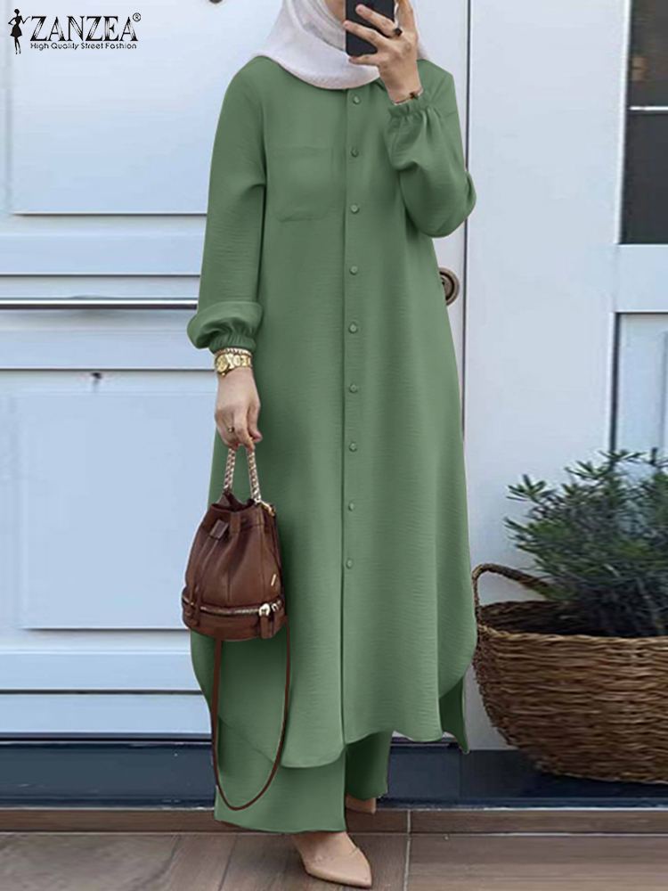 ZANZEA moda 2 adet kadın müslü - Winter Clothing Dubai incelemesi ve fiyatı