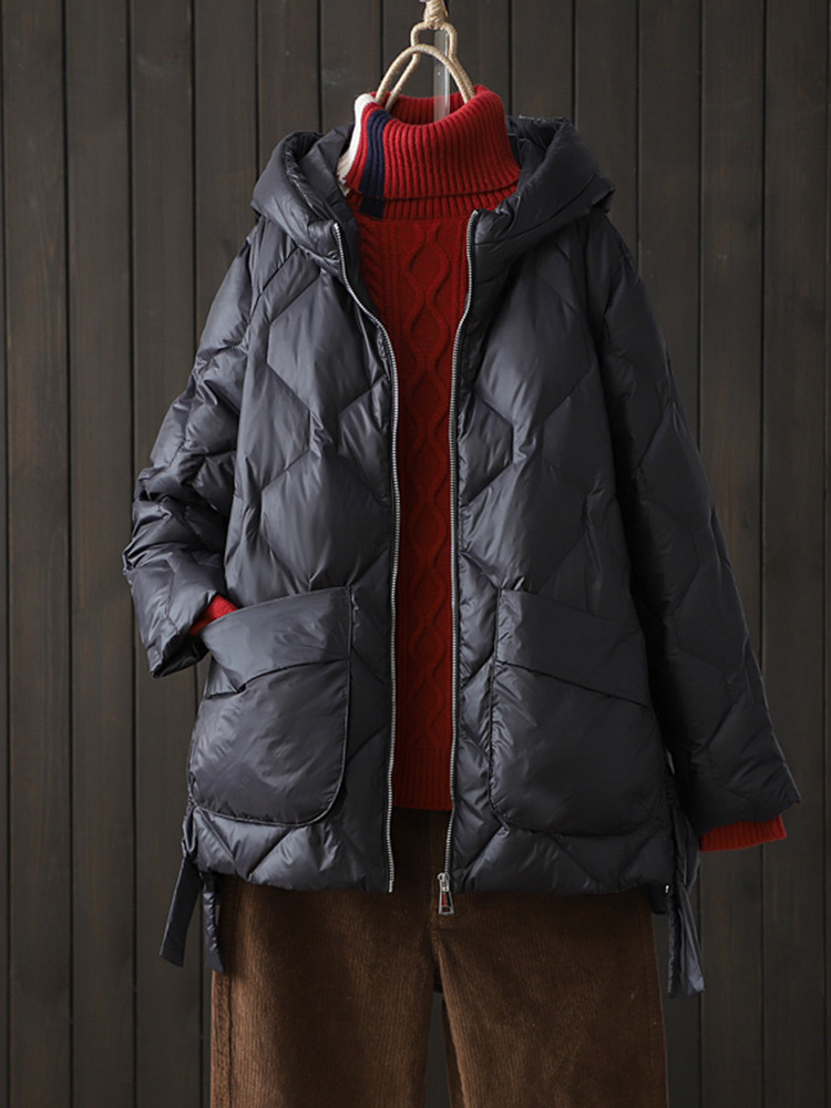 Yeni kış kadın 90% beyaz ördek - Puffer Jacket Women Down incelemesi ve fiyatı