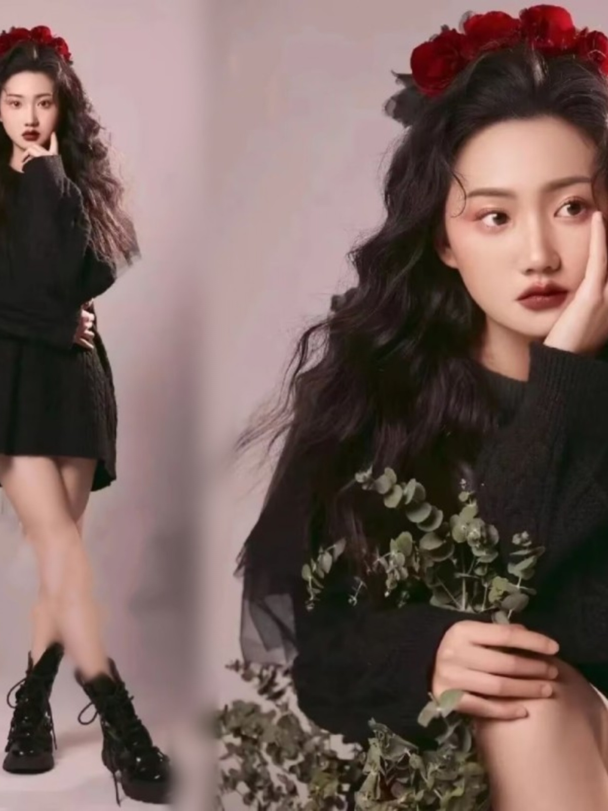 Yeni Moda Siyah Kazak Fotoğraf - Winter Clothing Photo incelemesi ve fiyatı