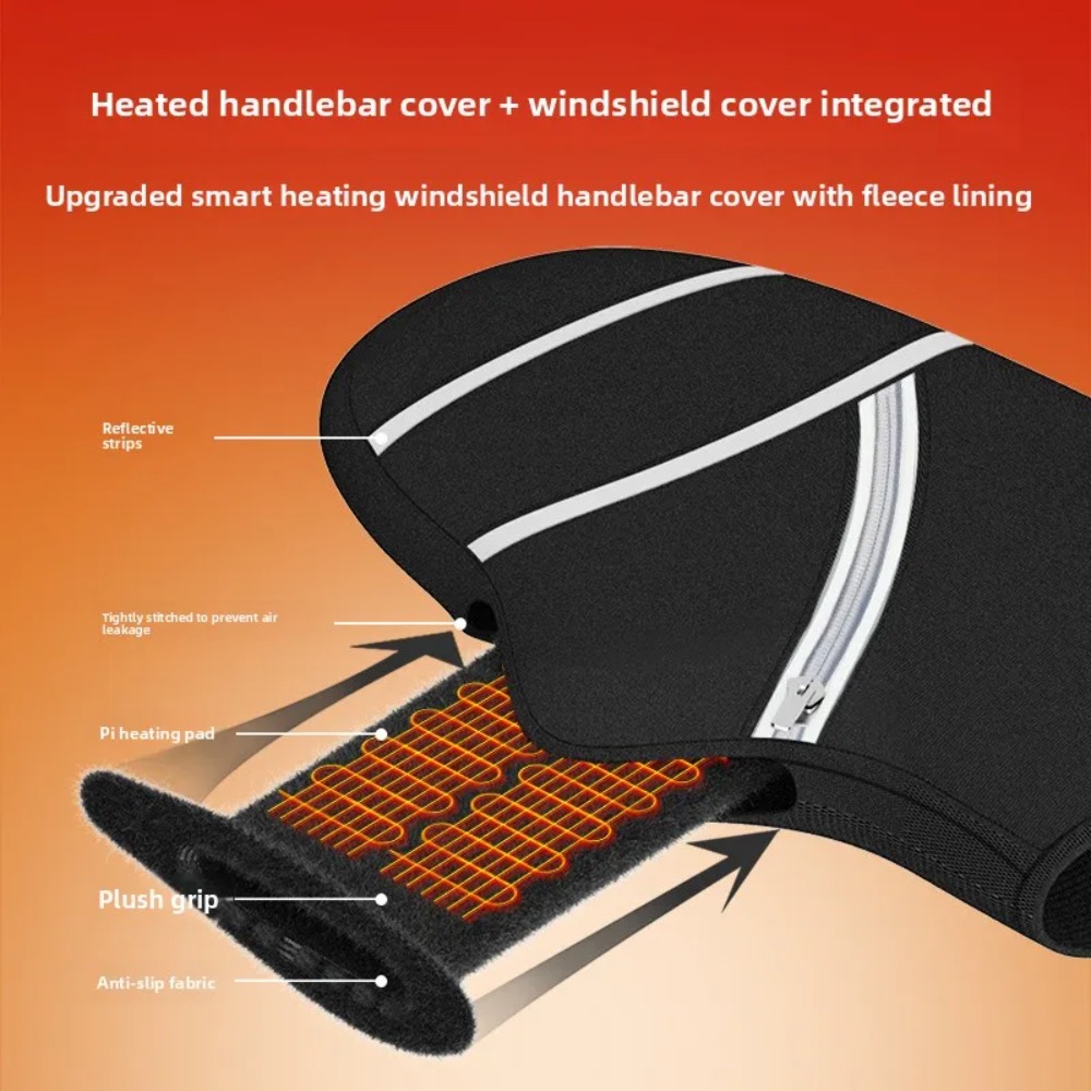 Motosiklet gidonu kış ısıtmalı - Heated Gloves Electric incelemesi ve fiyatı