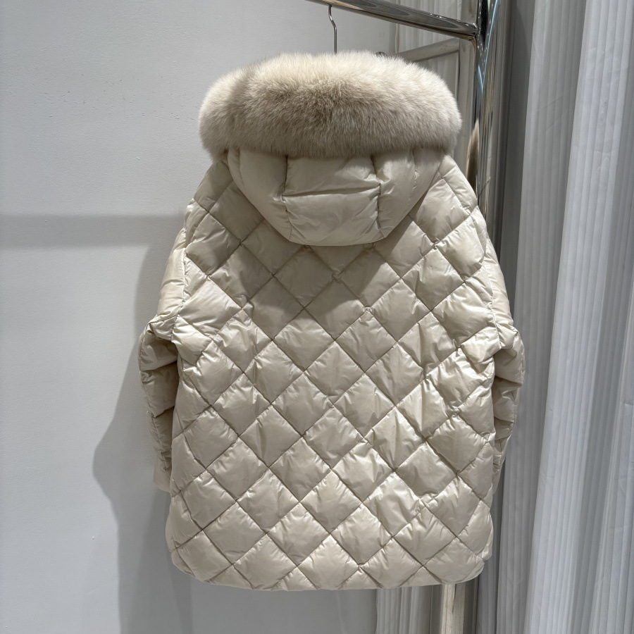 Kış Yeni Moda Kapüşonlu Beyaz  - Puffer Jacket Women Down incelemesi ve fiyatı