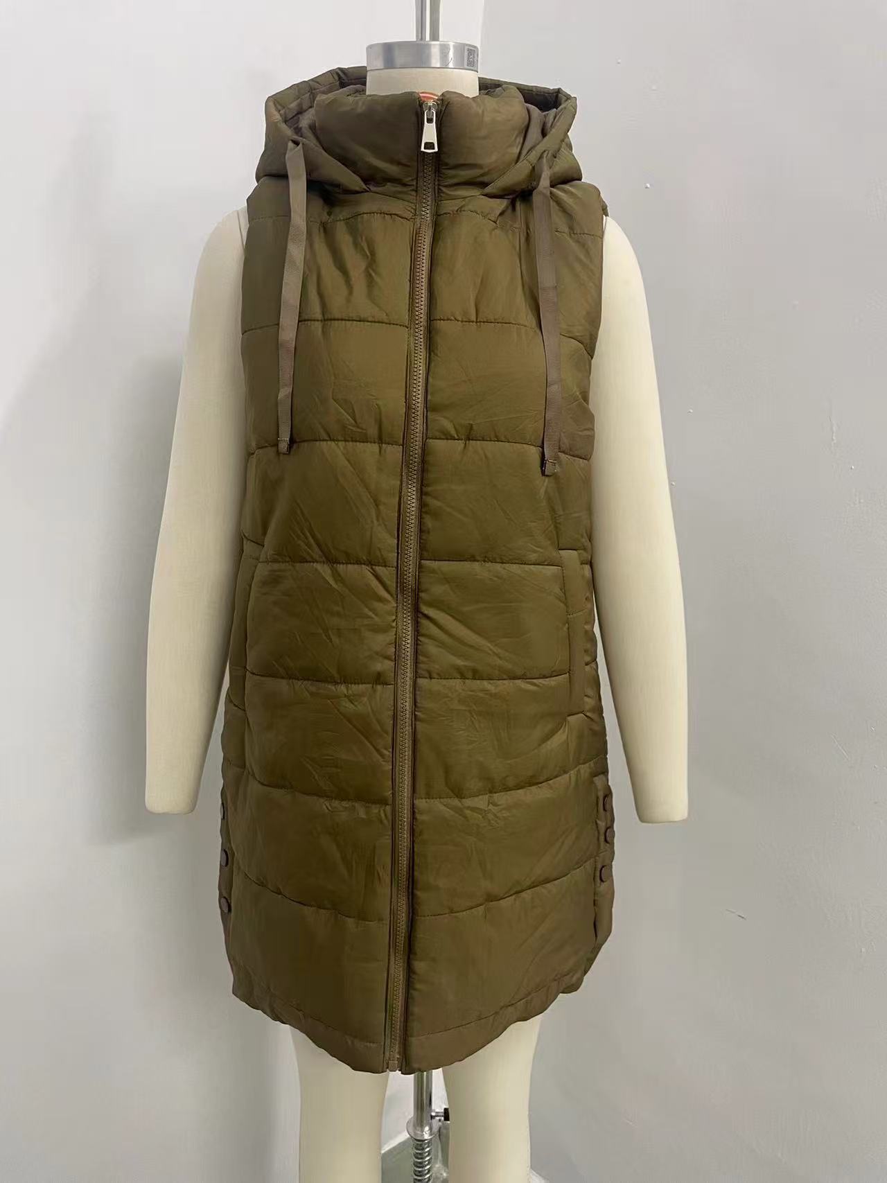 Kadın Orta Boy Kapüşonlu Pamuk - Padded Vest Gilet incelemesi ve fiyatı