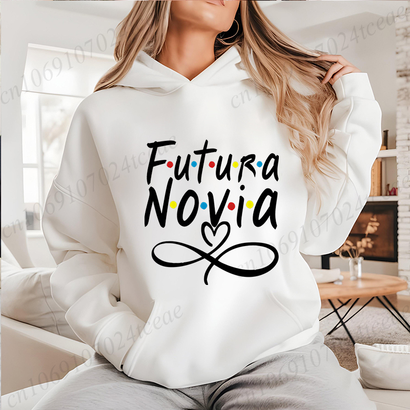La Novia Grafik Kapüşonlu Üst  - Winter Clothing In Spanish incelemesi ve fiyatı